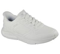 Skechers Sneaker da Uomo Uno Lite Floating Steps, Maglia Duraleather Bianca, 48.5 EU