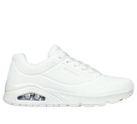 Skechers Uomo UNO - Stand On Air Sneaker in Bianco, Taglia 42