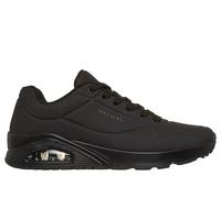Skechers Uomo UNO - Stand On Air Sneaker in Nero, Taglia 45