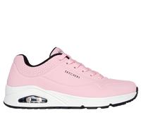 Skechers Uomo UNO - Stand On Air Sneaker in Rosa/Bianco, Taglia 45