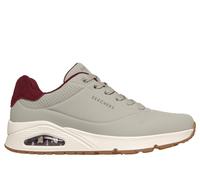 Skechers Uomo UNO - Suited On Air Sneaker in Talpa/Bordeaux, Taglia 42