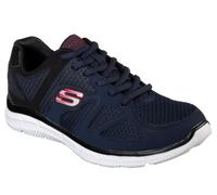 Skechers Uomo Verse - Flash Point Sneaker in Blu Navy Blue/Nero, Taglia 42