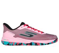 Skechers Uomo Viper Court Pro 2.0 Sneaker in Rosa/Nero, Taglia 42.5, Arch Fit