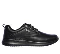 Skechers Delson Antigo, Scarpe Oxford Uomo, Nero Black 2, 39.5 EU
