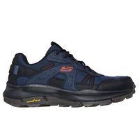 Skechers Uomo Waterproof: Equalizer 5.0 Trail - Tumbler Ridge Sneaker in Blu Navy Blue/Nero, Taglia 44