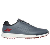 Skechers Uomo Waterproof: GO GOLF Tempo GF Shoes in Grigio/Rosso, Taglia 47