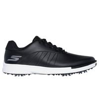 Skechers Uomo Waterproof: GO GOLF Tempo Shoes in Nero/Bianco, Taglia 41