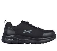 Skechers Uomo Work: Arch Fit SR - Ringstap Sneaker in Nero, Taglia 45