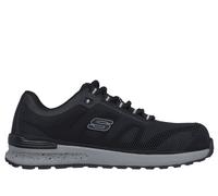 Skechers Uomo Work: Bulklin - Bragoo Sneaker in Nero, Taglia 46