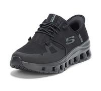 Skechers Uomo Work Glide Step PRO SR Hands Free Slip Ins Sneaker, Nero, 43 EU