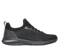 Skechers Uomo Work Relaxed Fit: Cessnock Sneaker in Nero, Taglia 42