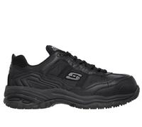 Skechers Uomo Work Relaxed Fit: Soft Stride - Grinnell Sneaker in Nero, Taglia 48.5
