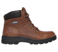 Skechers Uomo Work Relaxed Fit: Workshire ST Shoes in Marrone, Taglia 44