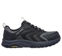 Skechers Uomo Work: Speed-Flex Trekker Sneaker in Nero, Taglia 39.5, Vegan