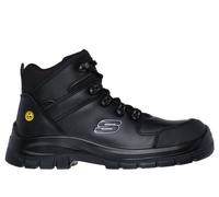 Skechers Uomo Work: Trophus - Kilram Shoes in Nero, Taglia 44