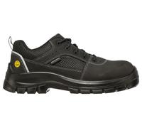 Skechers Uomo Work: Trophus ST Shoes in Nero, Taglia 45.5