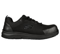 Skechers Uomo Work: Ulmus SR Sneaker in Nero, Taglia 41.5