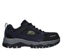 Skechers Uomo Work Waterproof: Greetah Comp Toe Sneaker in Blu Navy Blue/Nero, Taglia 48.5