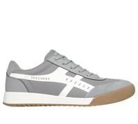 Skechers Uomo Zinger - Manzanilla Superado Sneaker in Grigio/Bianco, Taglia 41.5