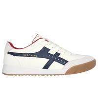 Skechers Uomo Zinger - Manzanilla Totale Sneaker in Bianco/Blu Navy Blue, Taglia 43
