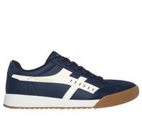 Skechers Uomo Zinger - Manzanilla Totale Sneaker in Blu Navy Blue/Bianco, Taglia 45