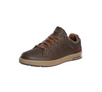 Skechers USA Men's Cavell Sparkman, Scarpe da Ginnastica Uomo, Cioccolato, 47 EU