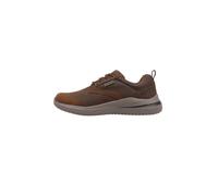 Skechers Delson 3.0 Glavine Uomo Dark Brown Formatori Casuale - 46 EU