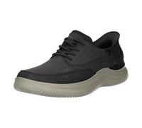 Skechers Uomo Slip-ins Relaxed Fit: Hasting - Rory Slip-On Shoes in Nero, Taglia 46