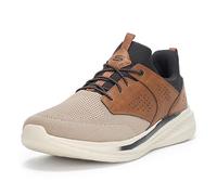 Skechers USA Men's Slade-Breyer, Scarpe da Ginnastica Uomo, Marrone Chiaro, 47 EU