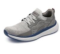Skechers USA Men's Sneaker Lancer-Dalton, Tortora/Multicolore, 42.5 EU