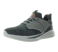 Skechers USA Men's Sneaker Slade-Breyer, Nero/Grigio, 12 X-Wide