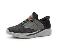 Skechers USA Men's Sneaker Slade-Caster, Nero/Grigio, 39.5 EU