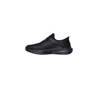 Scarpe da uomo Skechers Slade Macklin 210890-BBK in pelle di colore nero.