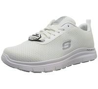 Skechers Vantaggio Flex - Bendon Sr, Scarpe da ginnastica Uomo, Trattamento Idrorepellente E Antimacchia A Rete Bianca, 43 EU