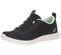 Skechers Foam, Schiuma di Vapore Lite Donna, Black Mesh/White Trim, 36.5 EU