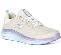 Skechers Vapor Foam Slip-In Vegan Lace Up Sneakers Donna In Off White EU 36-42
