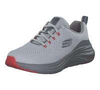 Skechers Vapor Foam, Sneaker Uomo, Gray Mesh/Synthetic/Orange Trim, 39.5 EU