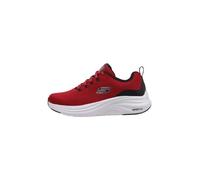 Skechers Vapor LiteSneaker Uomo, Bordo Nero Sintetico a Rete Rossa, 39 EU