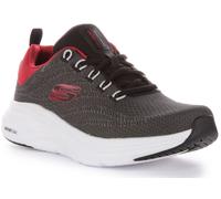 SKECHERS Vapor Schiuma Scarpe Sportive Uomo IN Nero Rosso UK 7