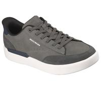 Skechers VERLOMA Radical Sneaker, Charcoal Synthetic/Suede da Uomo, 46