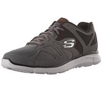 SKECHERS Verse Flash Point, scarpe da uomo, antracite (45 EU)
