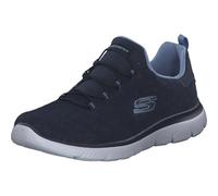 Skechers Vertici, Scarpe da ginnastica Donna, Blu Navy Mesh Trim, 38 EU
