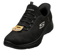 Skechers Vertici, Scarpe da Ginnastica Donna, Nero, 40 EU