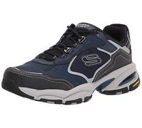 Skechers Vigor 3.0 Drafting Hands Free Slip-in, Scarpe da Ginnastica Uomo, Navy Black, 45 EU