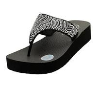 Skechers - Vinyasa-Paisley Wave Nero - Infradito - Taglia 40 40 Nero