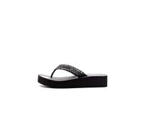 Skechers Vinyasa, Scarpe da ginnastica Donna, Nero Mitobuck Gioiello Trim, 38 EU