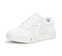 Skechers Viper Court Classic, Scarpe da Ginnastica Donna, White Leather Textile Synthetic, 39.5 EU