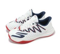 Skechers Viper Court Rally White Navy Red Men Casual Pickleball Shoe 246110-WNVR
