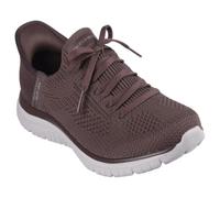 Skechers Women's Hands Free Slip-Ins Virtue-Divinty Sneaker, Chocolate=Choc, 10