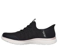Skechers Virtue Glow, Scarpe da Ginnastica Donna, Nero, 41 EU